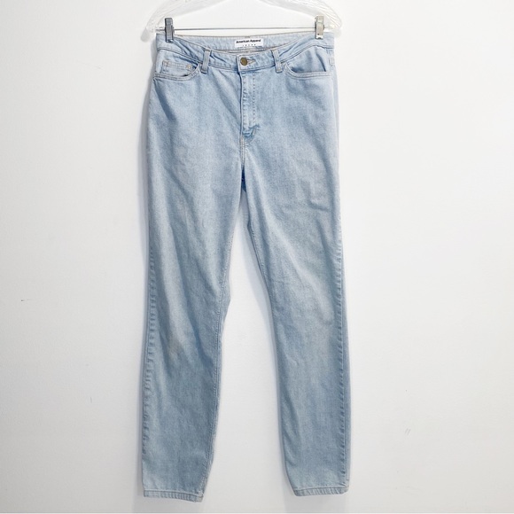 American Apparel High Waist Mom Jeans 31 - Picture 2 of 8